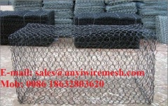 Plastic Coated Gabion mesh/box/ hexagonal wire netting