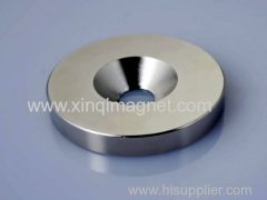 Permanent Neodymium motor magnet Nickle plated