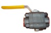 One piece ball valve