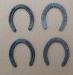 Customized Tournament Metal Horseshoes for Interior Decoration