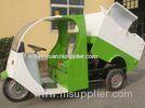 Single Seat Dual 1000W Green Power Utility Electric Vehicles of Garbage Vehicle for Cleaning