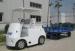 Single Seat 3 KW Utility Electric Vehicles , Electric Powered Tow Tractor with Roof