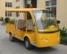 Four Seat 4.2 KW 450 KG Loading Capacity Electric Utility Truck of Cargo Truck with Roof