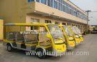 Eleven Passengers 4.2 KW Transit Buddy Line of Electric Shuttle Bus / Sightseeing Bus