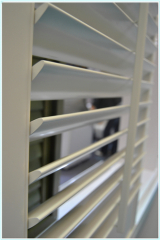 Stylish wooden plantation shutters