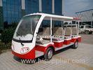 Green Power Eleven Passenger 4.2 KW Low Speed Electric Vehicles / Tourist Bus