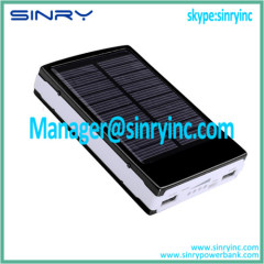 Dual USB output high capacity solar charger SC01