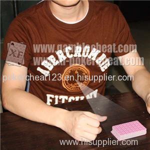 2014 4 lenses T-Shirt hidden infrared camera for poker cheat and poker cheating device