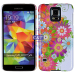 flower pc case for samsung s5