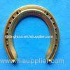 SS stainless Steel Horseshoes For Horses , Golden Horseshoe U shaped