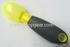 Hot sale High quality TPR non-slip grip plastic ice cream spoon