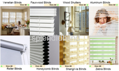 25/35/50mm ready made wood blinds