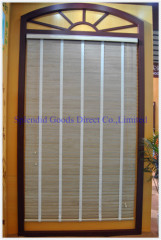 35mm slat ladder stringhigh profile metal headrail Cord cotrol white wood blind/window blinds