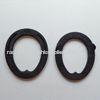 Metal Racing Plates Horseshoes / Small Black Equine Horse Shoes