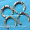 OEM ODM Aluminum Steel Game Horseshoes U shaped , Silver