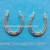 OEM Silver Aluminum Wedge Horseshoes for Racetrack , 171148.5mm