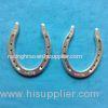 OEM Silver Aluminum Wedge Horseshoes for Racetrack , 171148.5mm