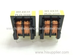 Solid core EE type high requency power transformers