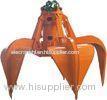 Standard Crane Spare Parts Hydraulic Orange Peel Grab Bucket For Garbage Burning Processing