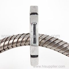 European Style Sterling Silver Labyrinth Beads