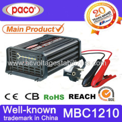 7 stages car battery charger,12V 10A with CE certificate,can repair dead batteries