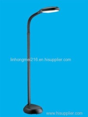 Black Color Natural Spectrum Sunlight Floor Lamp