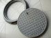 Plastic round manhole cover ￠700 mm round type