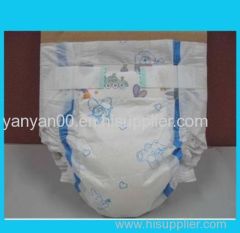 cheap price high absorption embossing baby diaper