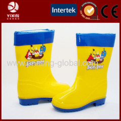 Winter water shoe with sweet pattern through heat transfer printing