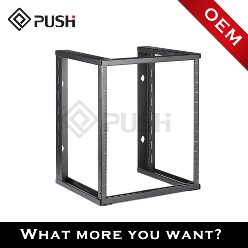 Wall open rack for servers up to 12U PSWW series