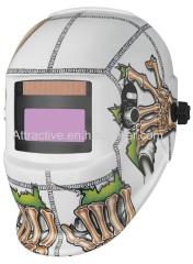 Auto-darkening welding helmets Professional outside control knobs with 4 arc-sensor