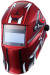 Best selling Auto-darkening welding helmet skull design outside control knobs with 4 arc-sensor