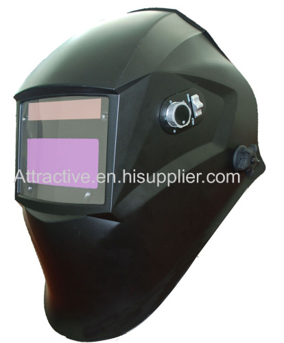 Auto-darkening welding helmets Professional outside control knobs with 4 arc-sensor viewing area 100×50mm/3.93''×1.96''