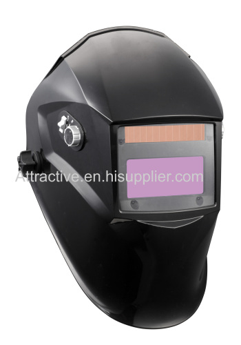 Auto-darkening welding helmets Professional outside control knobs with 4 arc-sensor viewing area 100×50mm/3.93''×1.96''