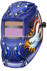 Auto-darkening welding helmets Eagle design Viewing area 98*48mm/3.86