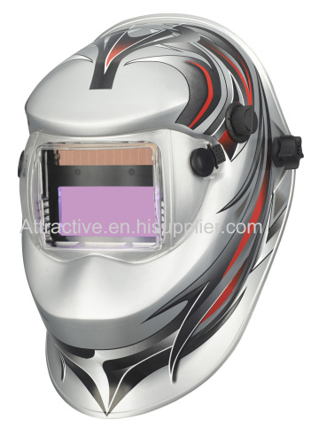 Auto-darkening welding helmets Viewing area 100×50mm/3.93''×1.96''welding&Grinding function