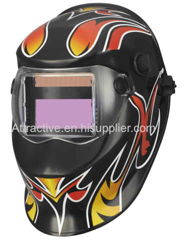 Auto-darkening welding helmets Viewing area 100×50mm/3.93''×1.96''welding&Grinding function