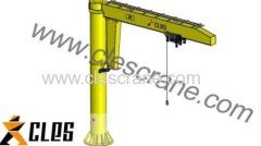 CJZ Series Pillar Mounted Slewing Jib Crane