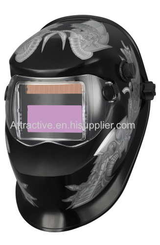 Auto-darkening welding helmets Viewing area 92*42mm/3.62''×1.65'' welding&Grinding function