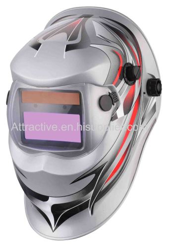 Auto-darkening welding helmets Viewing area 100×50mm/3.93''×1.96''welding&Grinding function