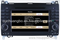 Ouchuangbo Car Radio consola central Multimedia Radio DVD Player for Mercedes Benz A-class W169 ab2004