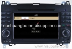 Ouchuangbo Car Radio consola central Multimedia Radio DVD Player for Mercedes Benz A-class W169 ab2004