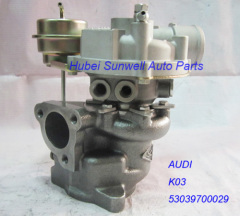 Audi A4 / A6 turbo K03 turbocharger 53039700029 / 53039880029