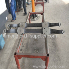 Forging front axle beam