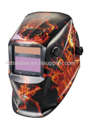 Auto-darkening welding helmets Viewing area 98*43mm/3.86''×1.69''welding&Grinding function with digital diplay