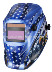 Auto-darkening welding helmets Viewing area 98*43mm/3.86''×1.69''welding&Grinding function with digital diplay