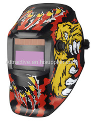 Auto-darkening welding helmets Viewing area 98*43mm/3.86''×1.69''welding&Grinding function with digital diplay