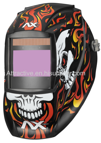 Hot selling Auto-darkening welding helmets Viewing area 98*62mm/3.86 ×2.44  LED display