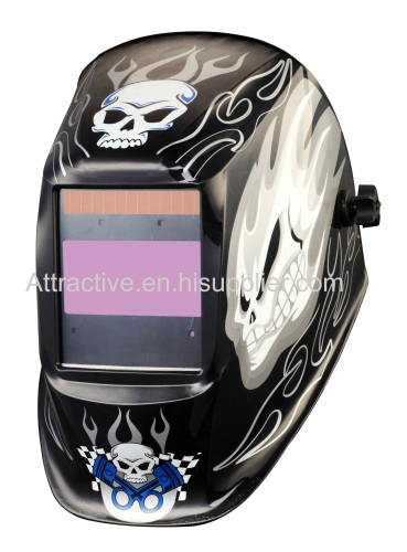 Hot selling Auto-darkening welding helmets Viewing area 98*62mm/3.86 ×2.44  LED display