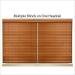 1"/1.5"/2" slats metal headrail cord control basswood venetian blinds